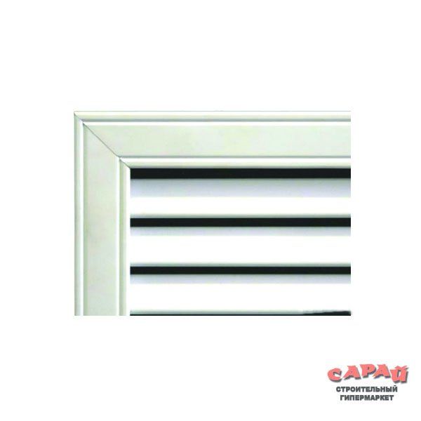 Решетка радиаторная ПВХ 900х600 мм белая