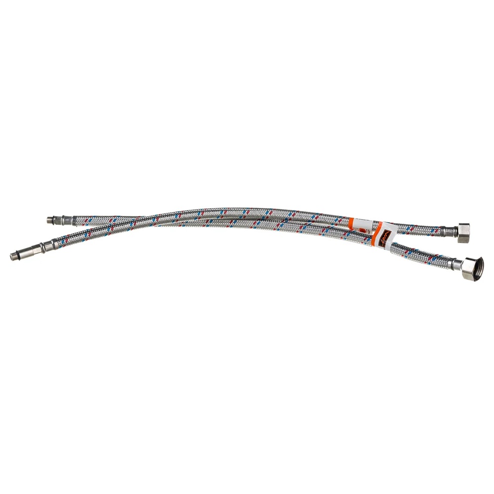 Подводка для смесителя 1/2"хМ10 0,5 м Г/Ш 2 шт