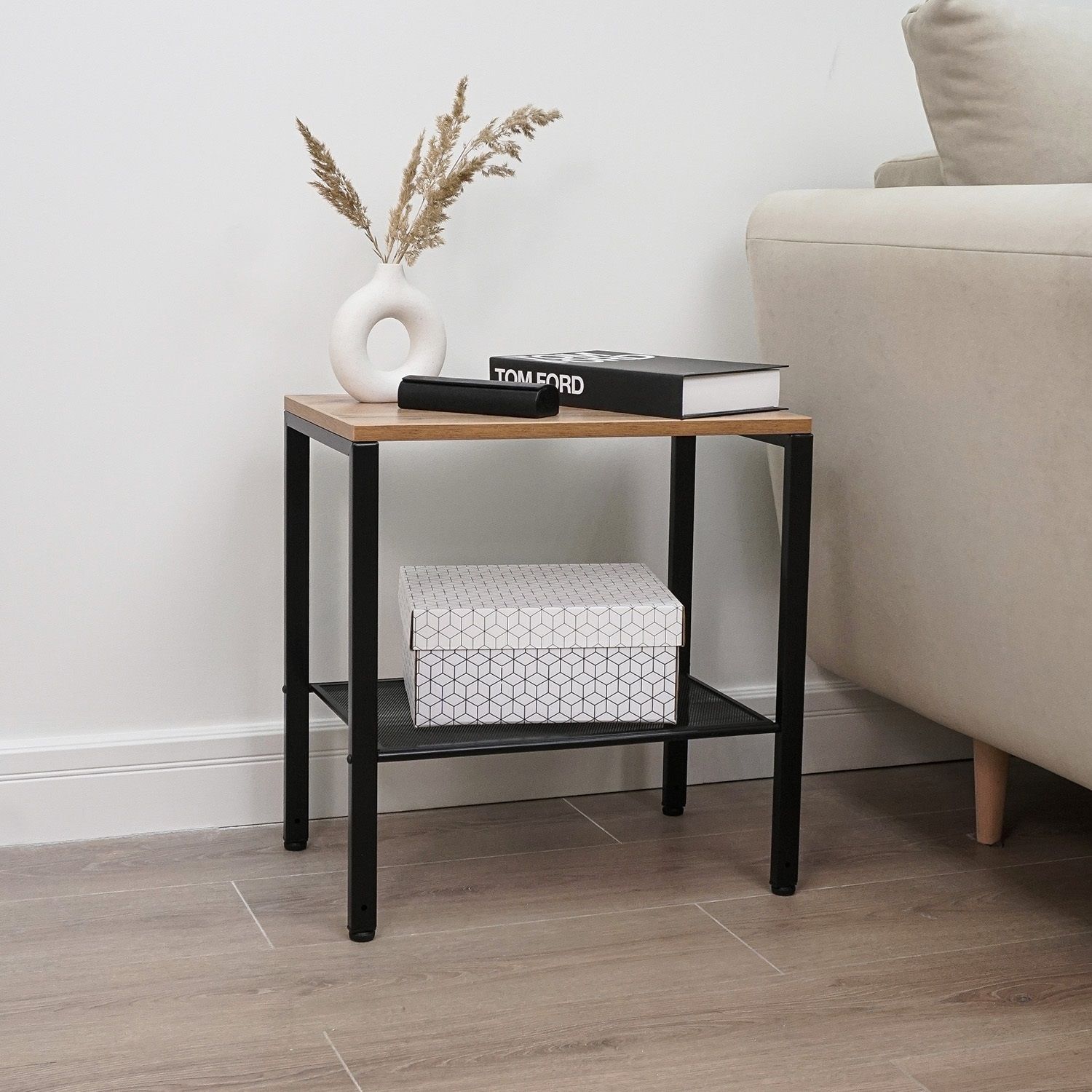 Тумба прикроватная Торонто 12Л 470х500х310 мм Черный