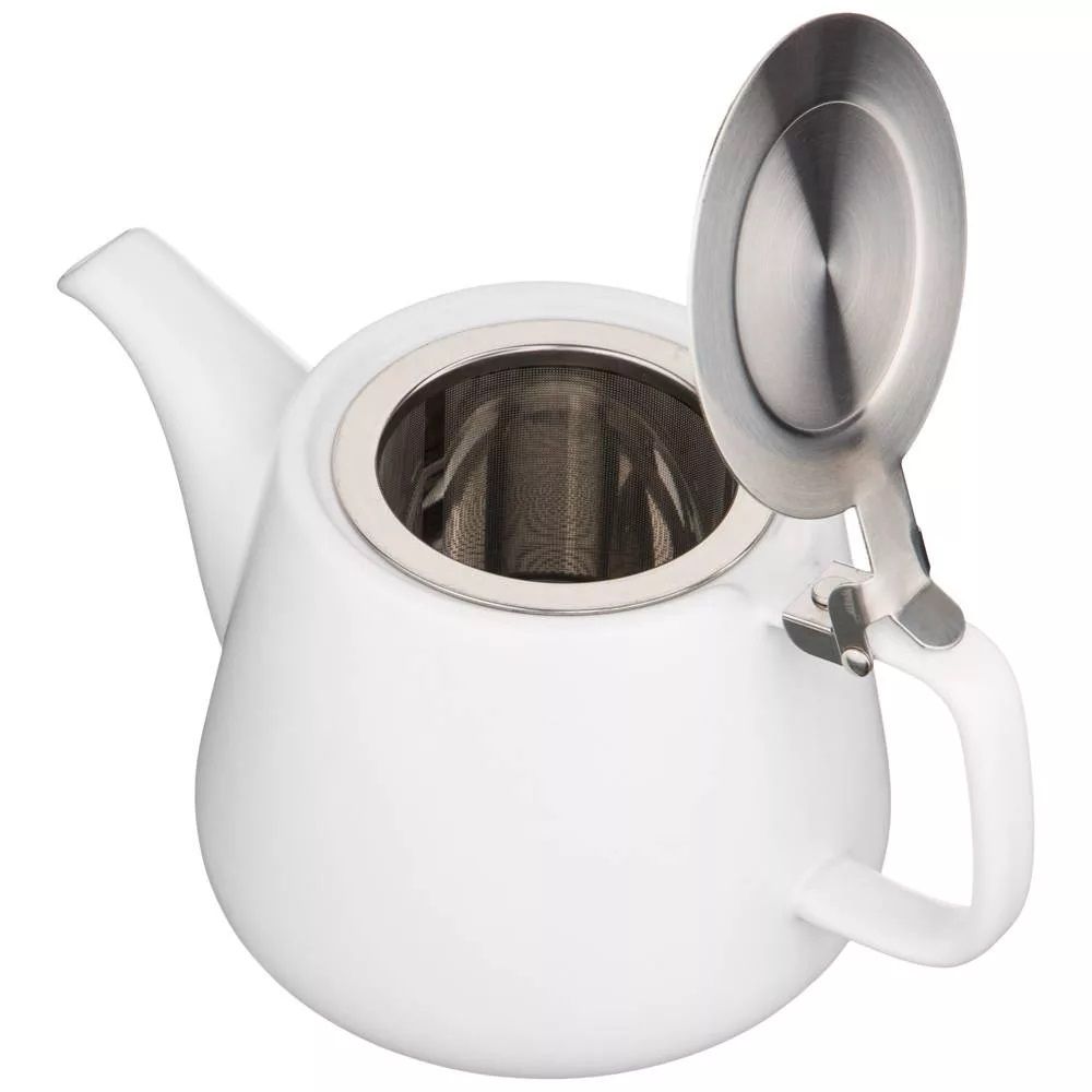 Чайник заварочный Velour c металлическим ситом и крышкой 1,2 л