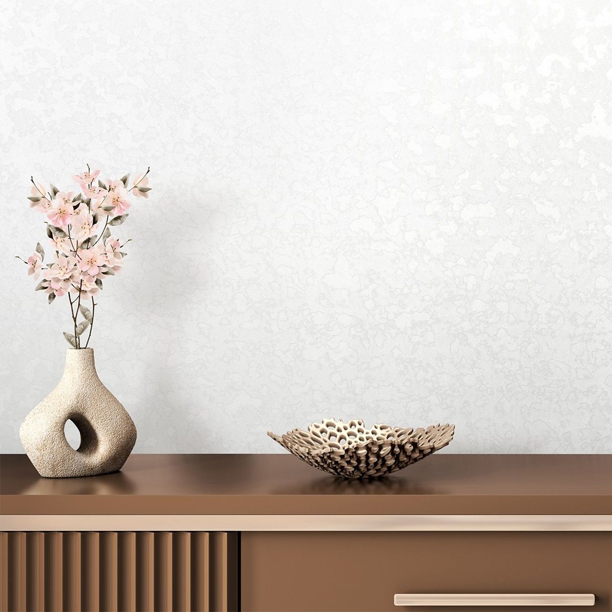 Обои 98931 Ateliero 1,06х10 м Cherry фон белый