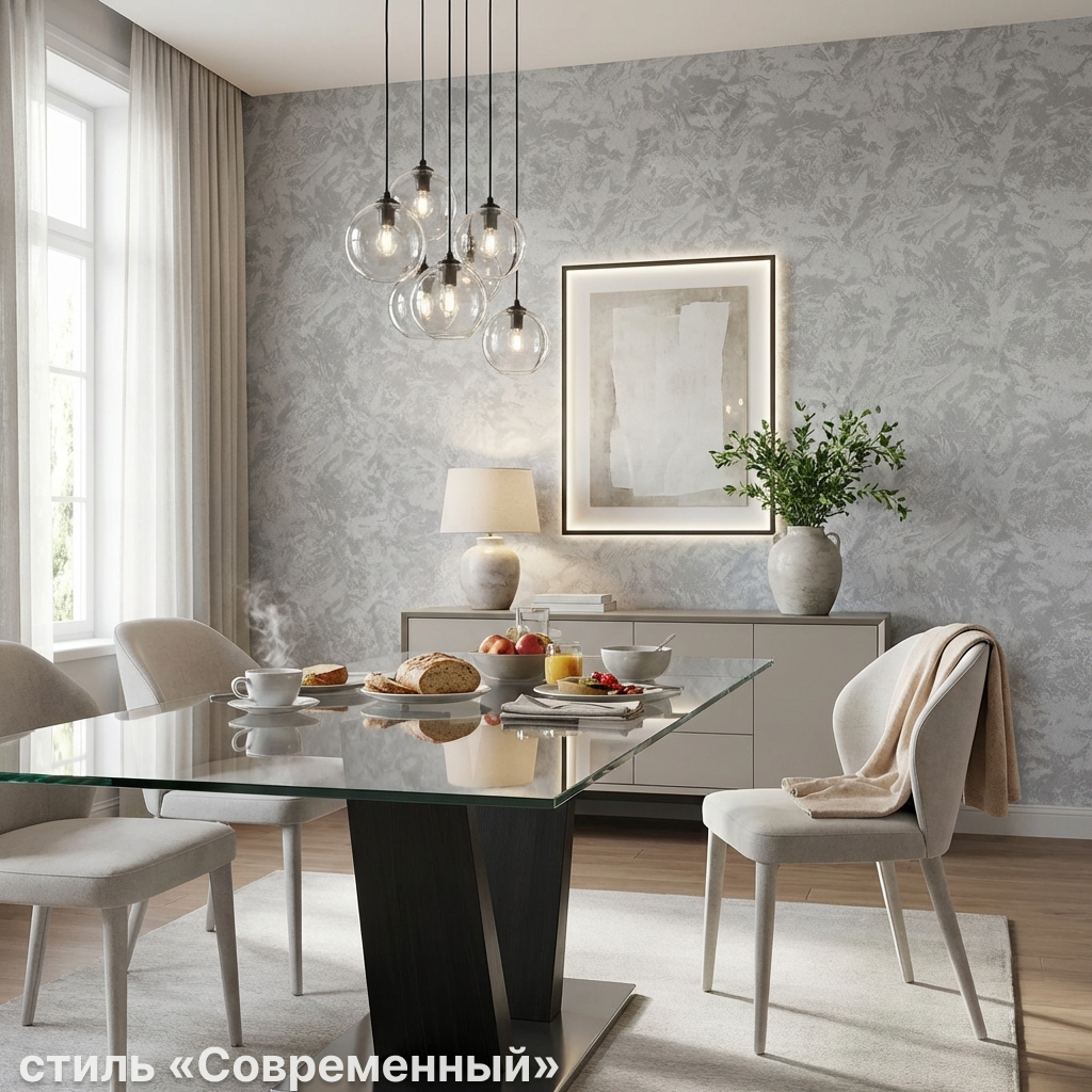 Обои Green Walls Фернандо С50 5056 06 темные серые штукатурка 1,06х10,05 м