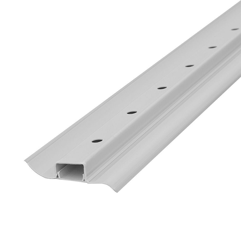 Плинтус напольный ПВХ 55 мм Ideal Ясень серый 2,5 м