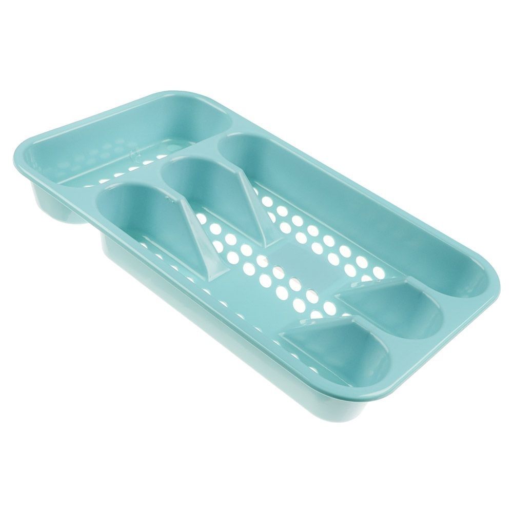 Сушилка для столовых приборов 4 секции пластик 33х19,5х4,5 см Кантри 4845 485048