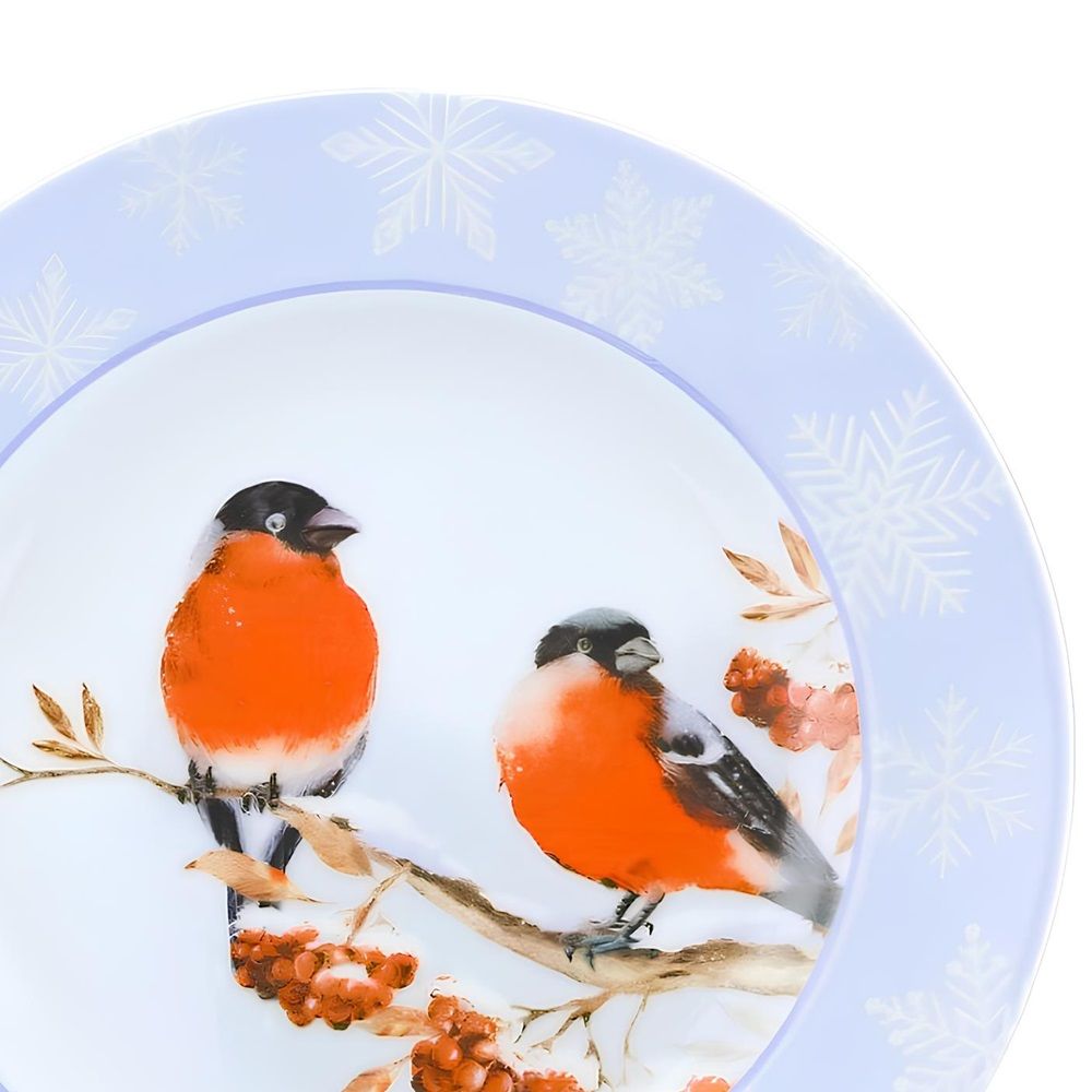 Тарелка обеденная Идиллия Морозное утро 24 см