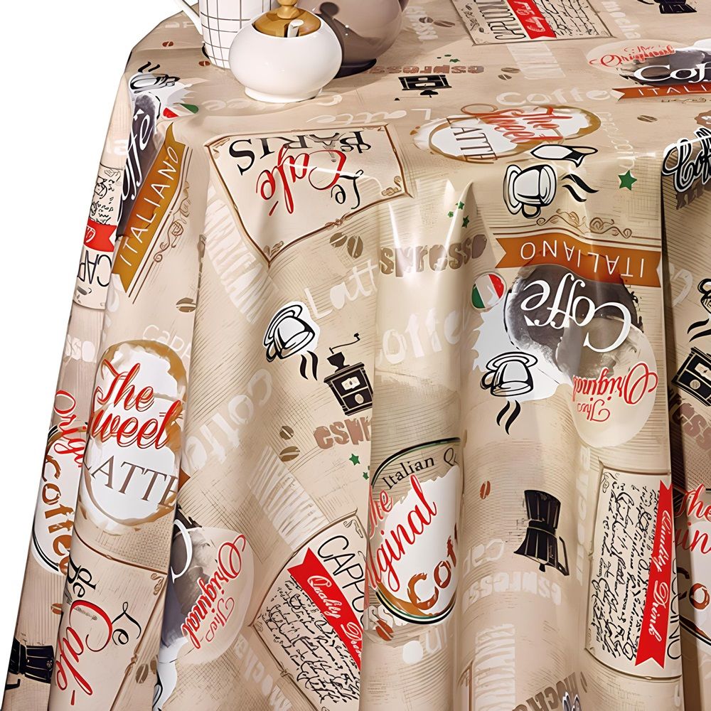 Клеенка ПВХ на нетканой основе Dekorelle Glance 071-1 1,4 м