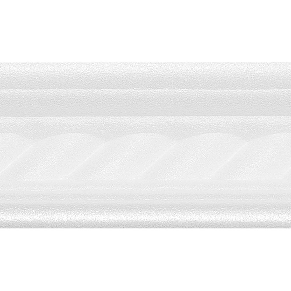 Плинтус потолочный Лагом 206 (2м) бел.(80)