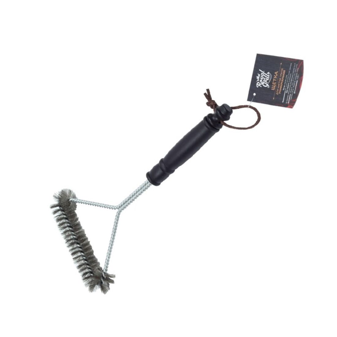 Щетка для чистки гриля 10,2х7,3 см (скребок, щетка, губка) Boyscout