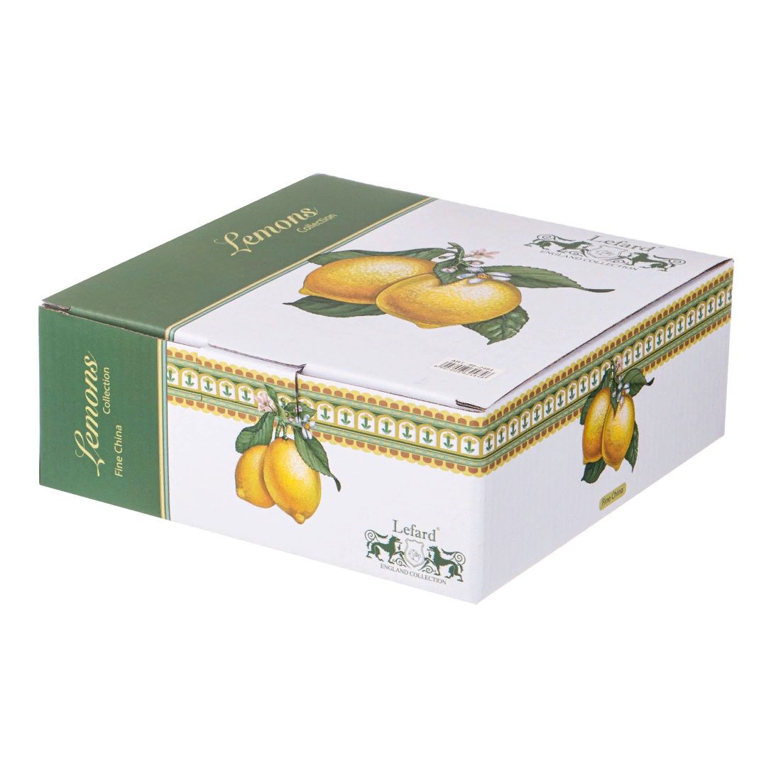 Бульонница Lefard Лимоны с блюдцем 450 мл 86-2484