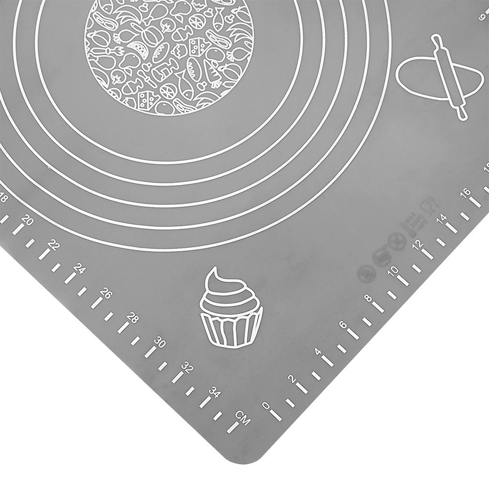 Коврик кулинарный силиконовый Marmiton со шкалой 40х30 см