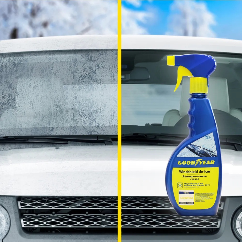 Размораживатель для стекол Goodyear 500 мл GY000603