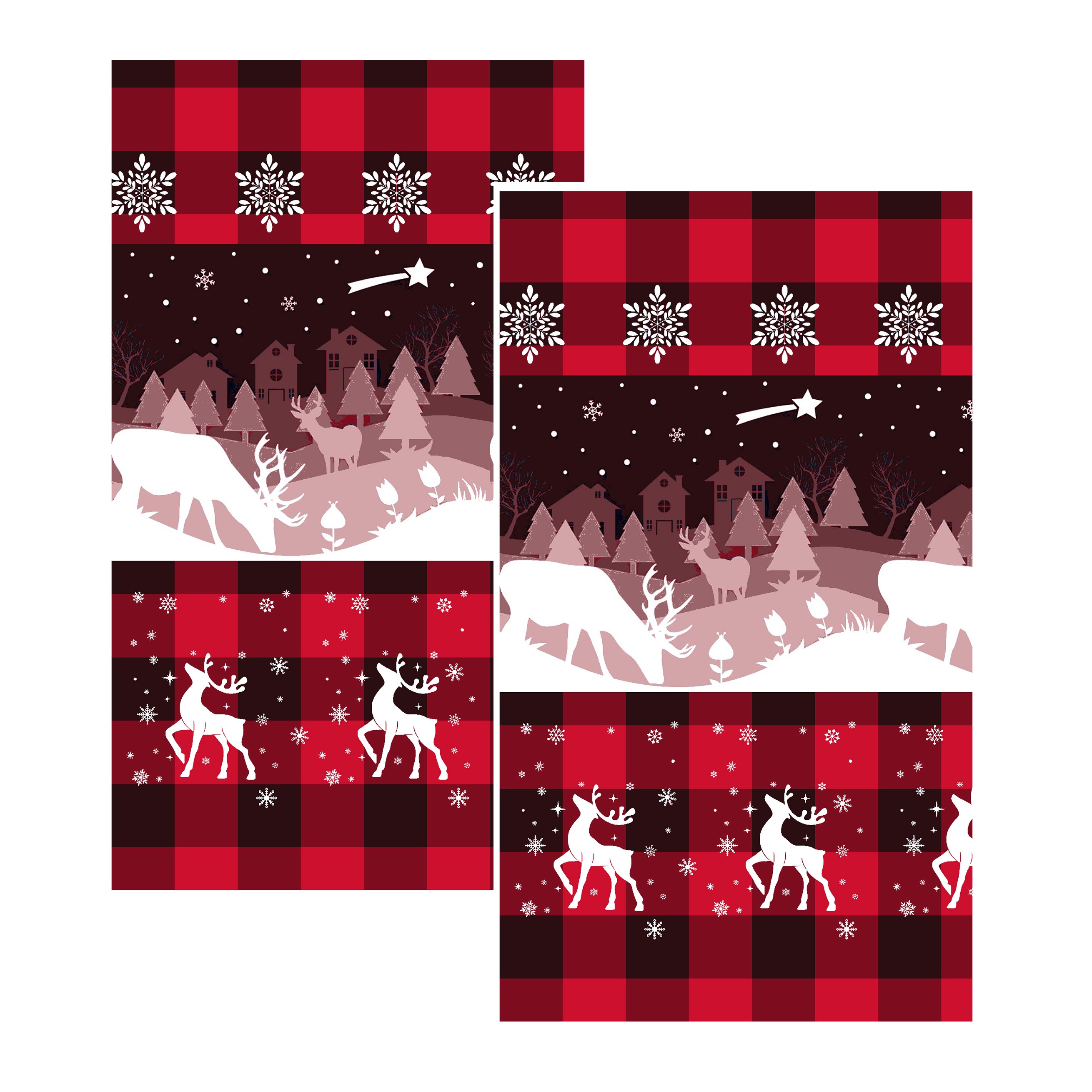 Набор полотенец кухонных вафельных Мир вкуса 40х70 см 2 шт 21283-1