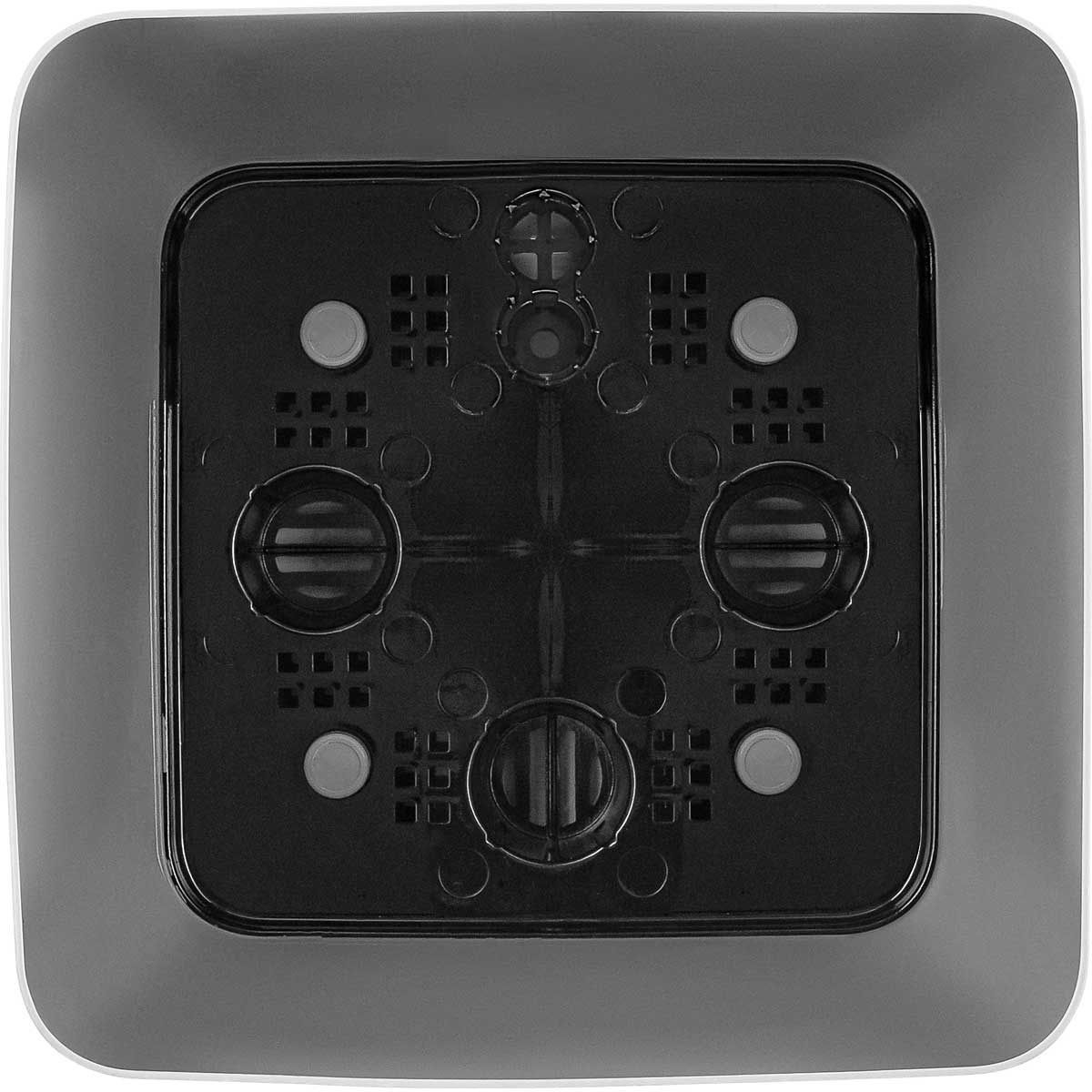 Горшок цветочный InGreen Vienna Французский платан 5 л с дренажной вставкой квадратный