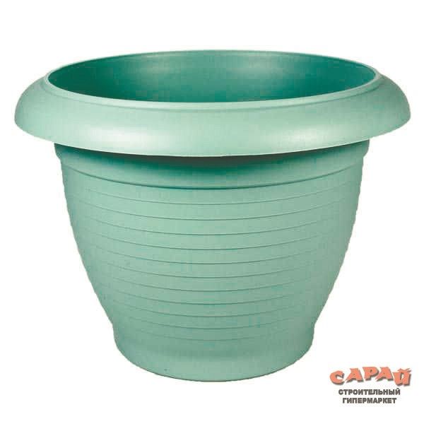 Горшок цветочный Терра нефрит 6 л