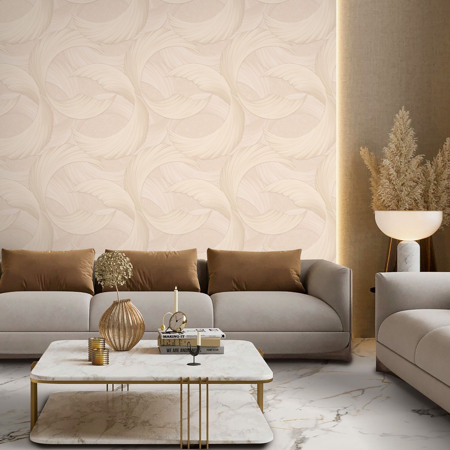 Обои 8962-21 WallSecret Comfort 1,06х10,05 м Hypnotic бежевый