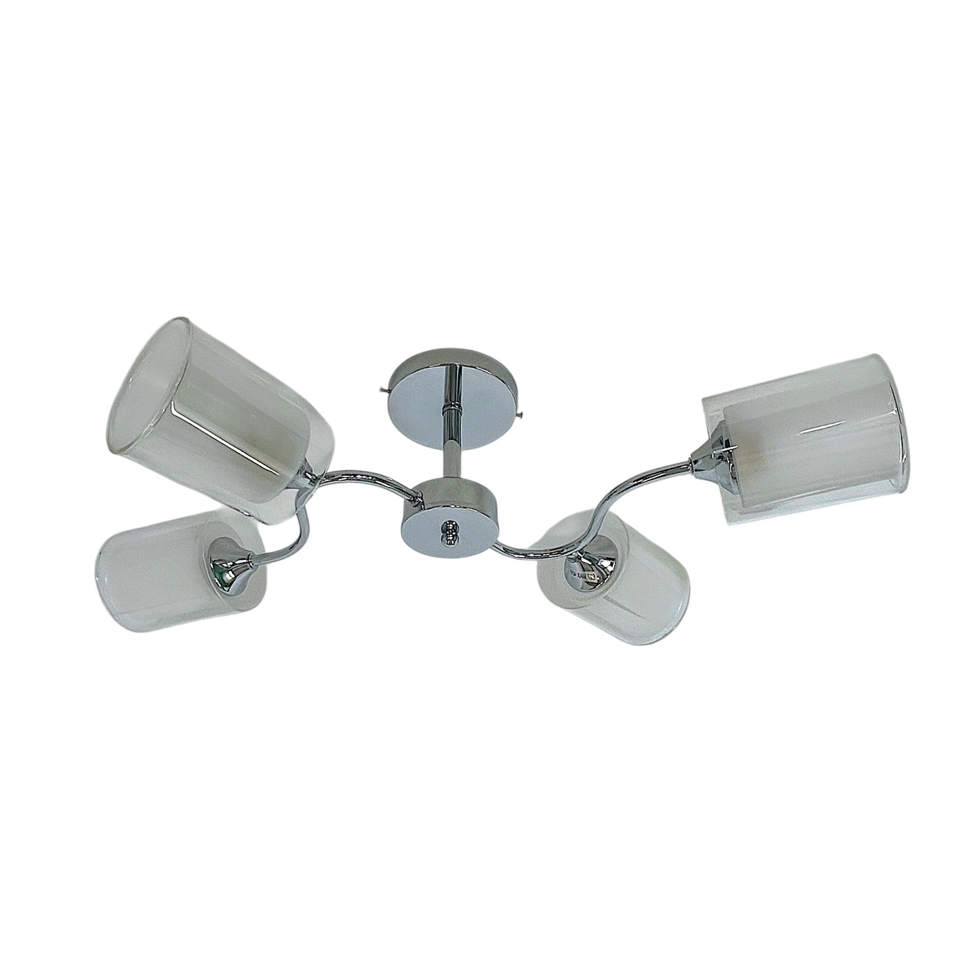 Люстра потолочная XA1610/4 CR хром 4х60Вт E27 d630 h170, HN25