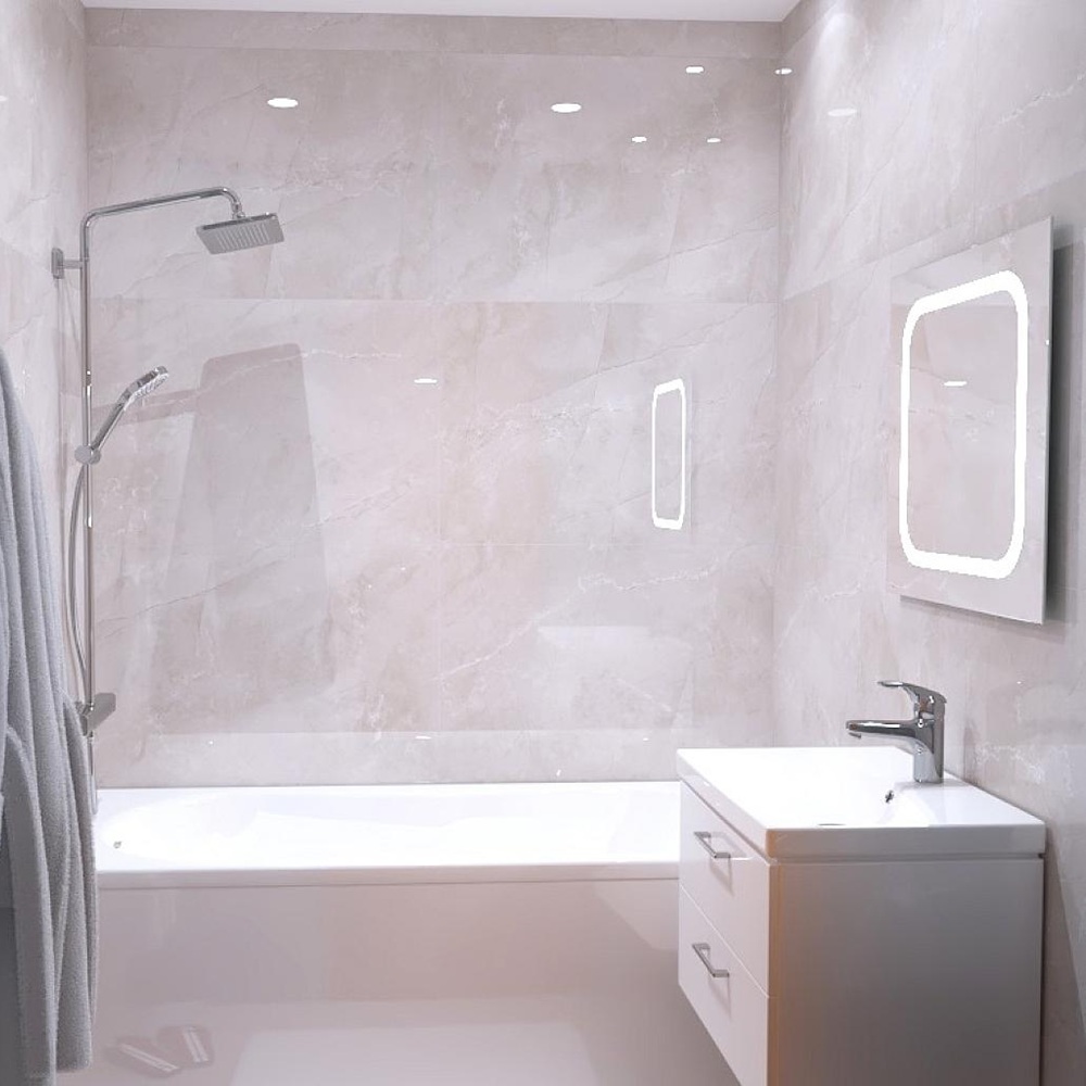 Керамогранит Керамир Adison Bianco gloss 600х1200 мм 8 мм 1,44 м2