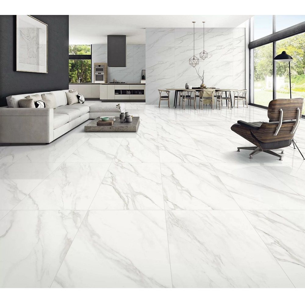 Керамогранит Laparet Calacatta Superb 60x60 см белый полированный 1,44 м2