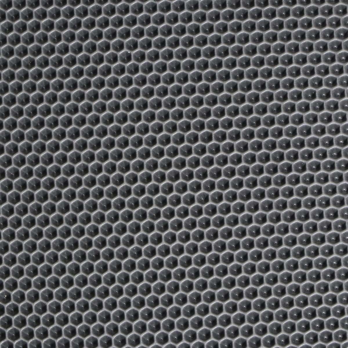 Коврик грязесборный Соты 423 68х83 см серый