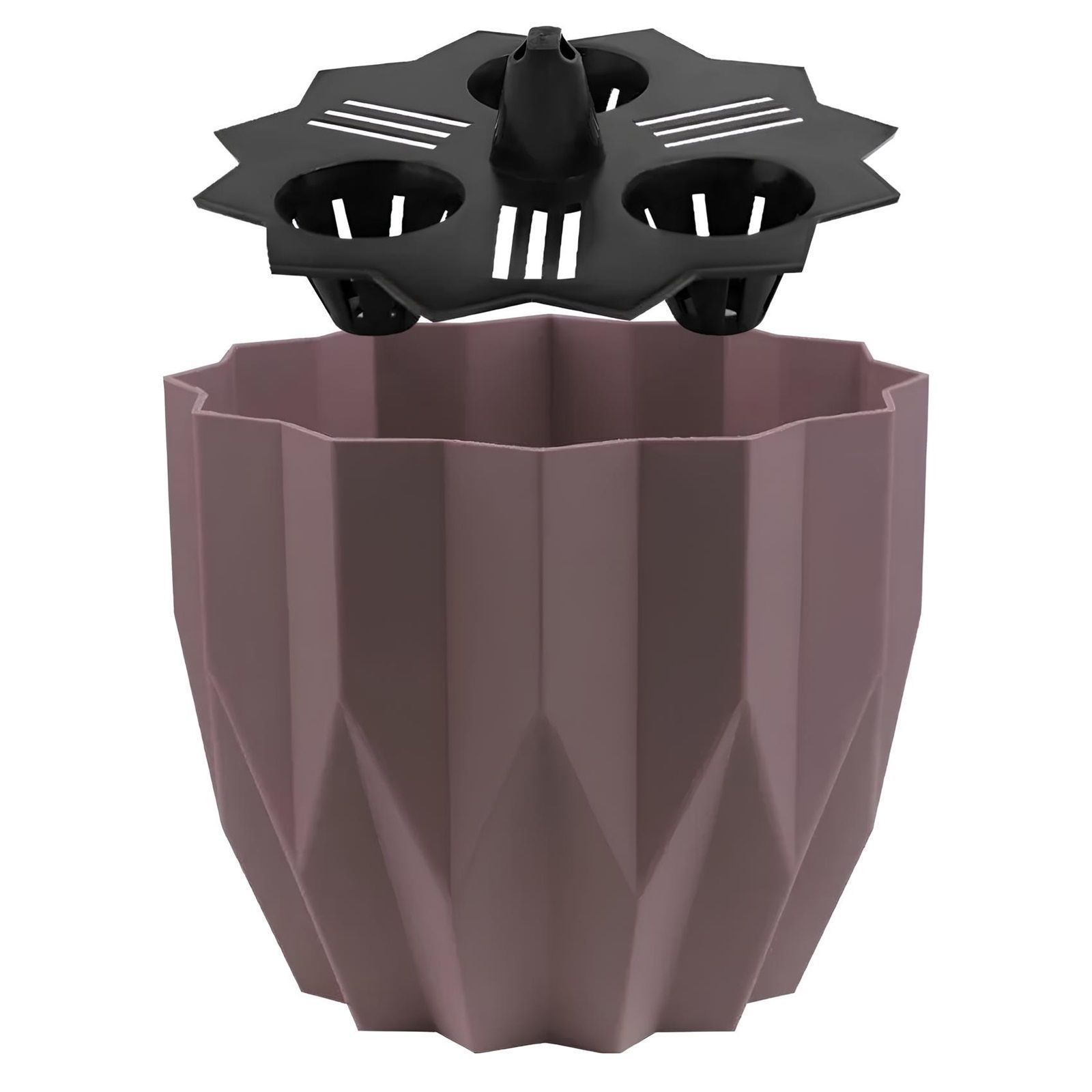 Кашпо Геометрия пыльная роза 5,8 л