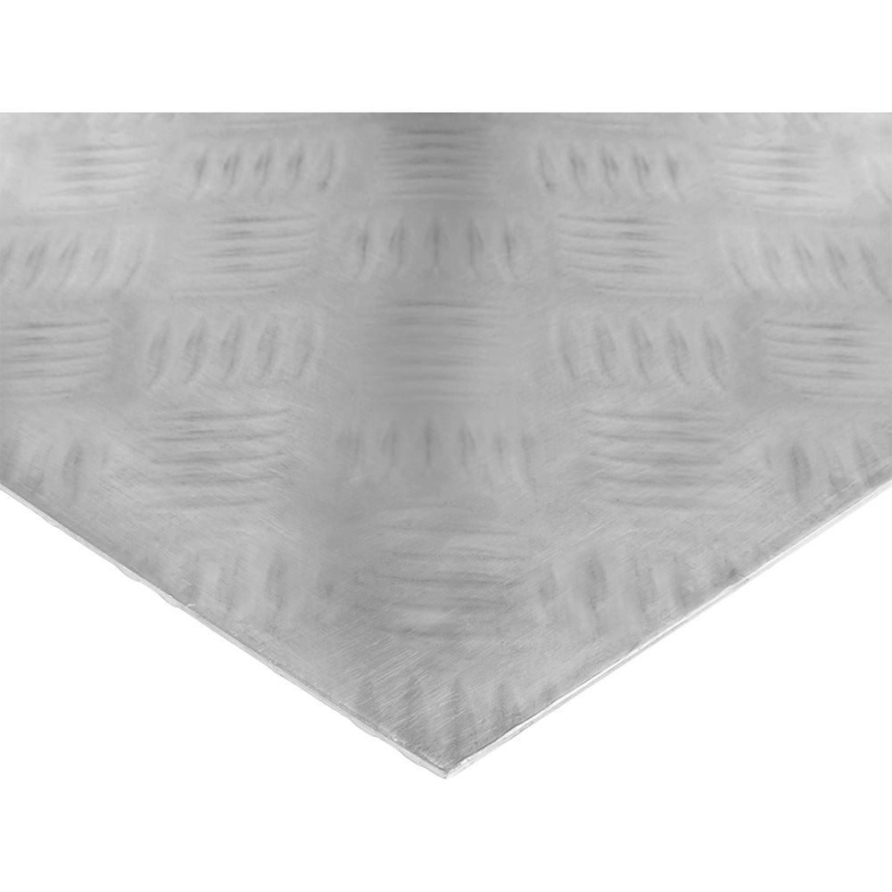 Лист алюминиевый АМг2 1,5х300х600 мм рифленый