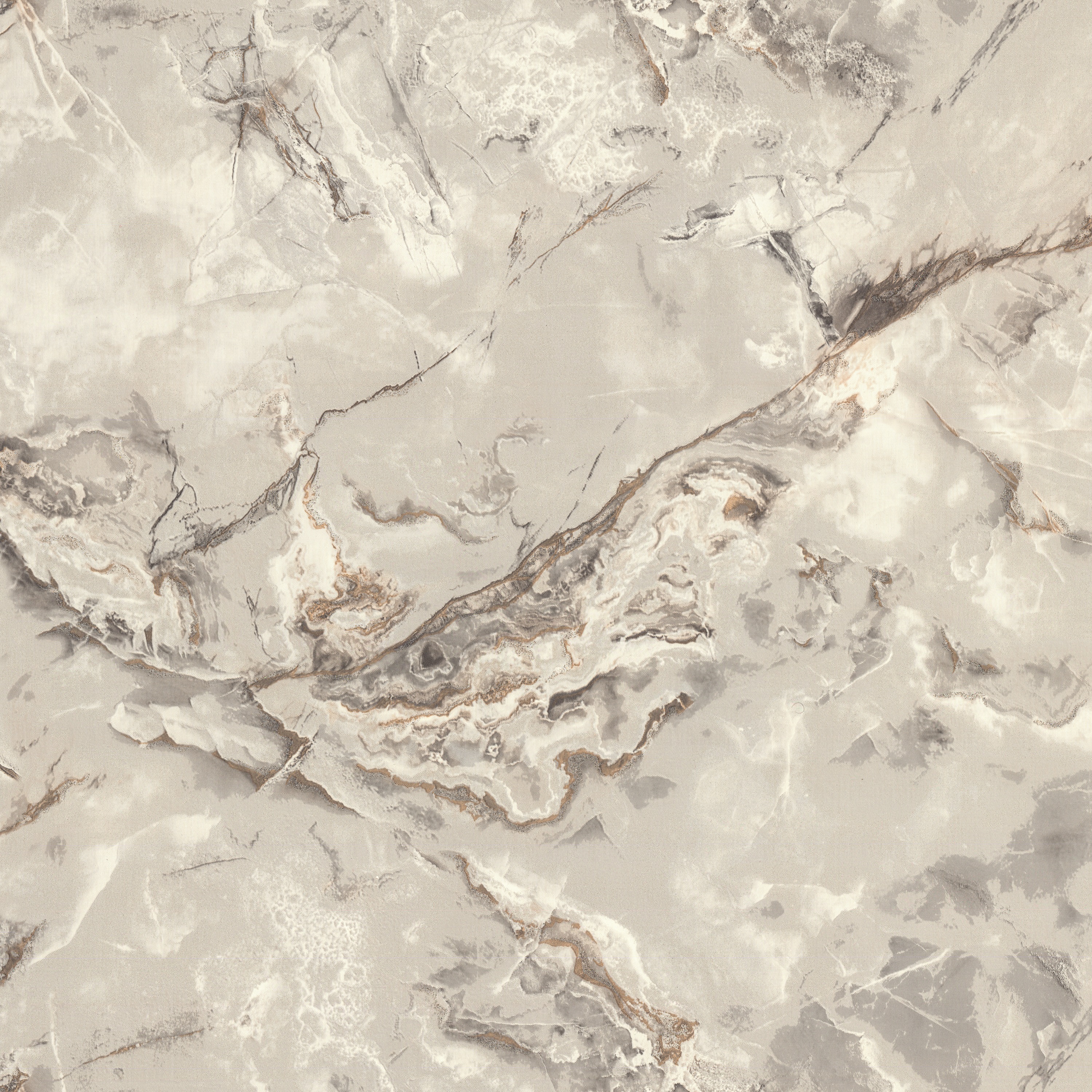 Обои Ornamy Calacatta 8087-24 серые мрамор 1,06х10,05 м