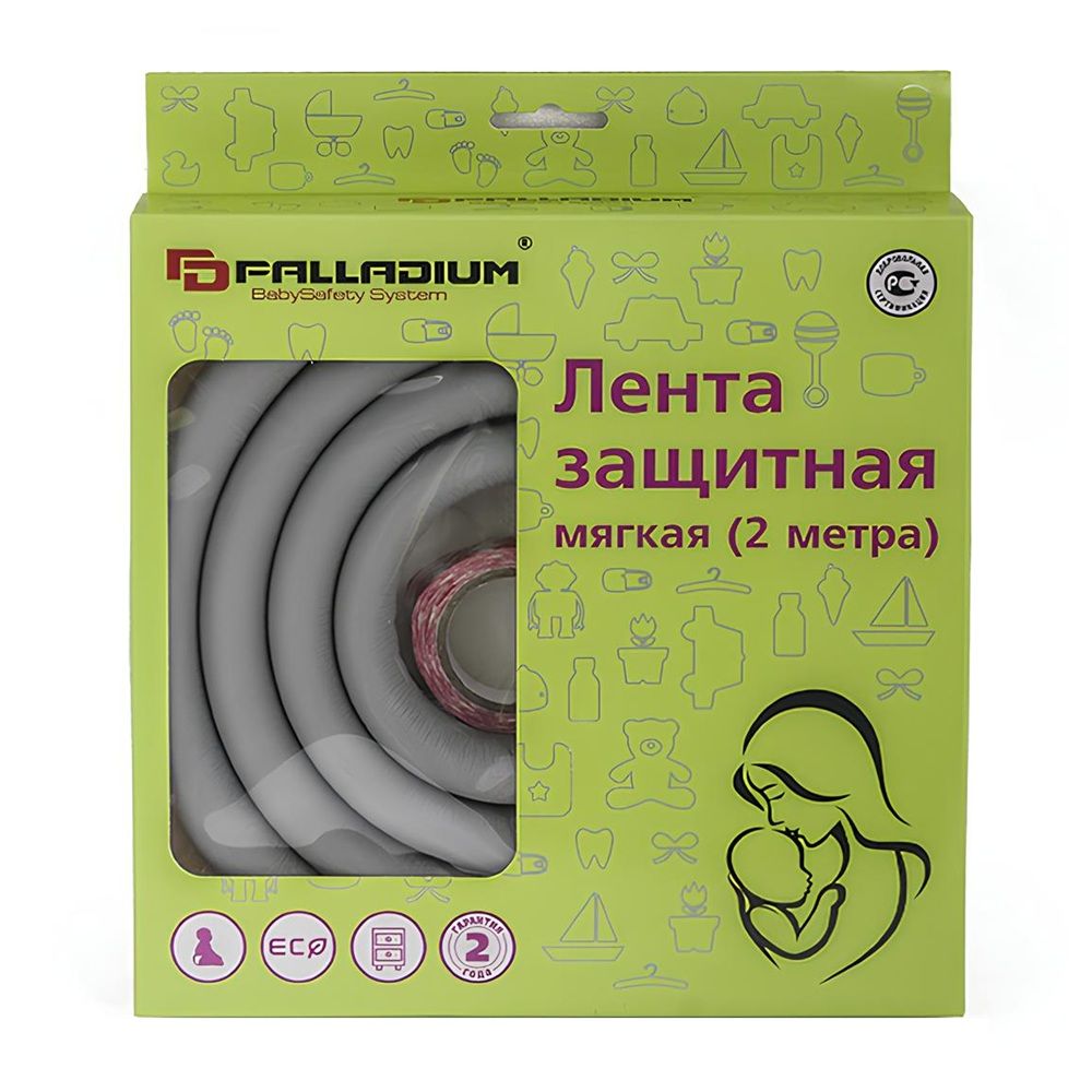 Лента защитная 46.32 PALLADIUM 2м серая