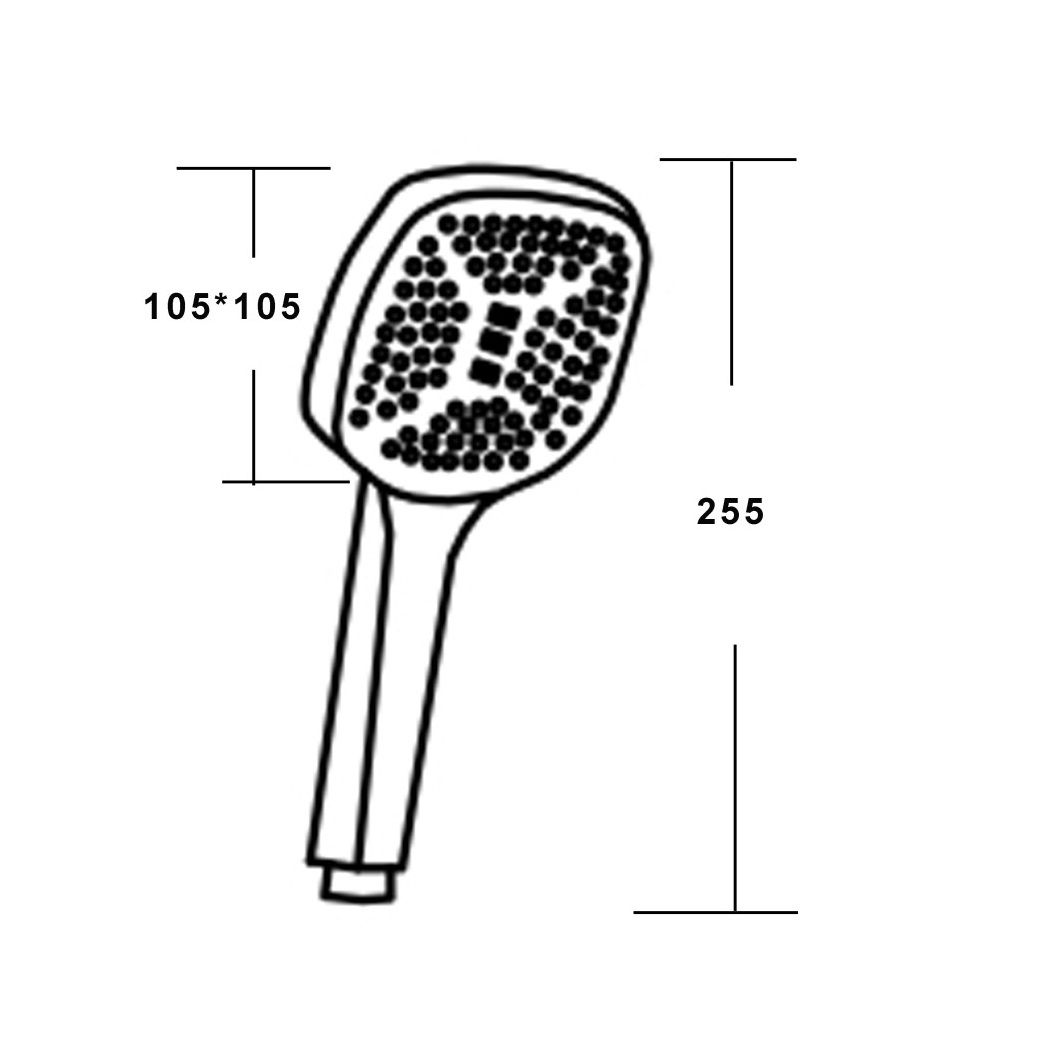 Лейка для душа Voda VSP12 1 режим d105 мм