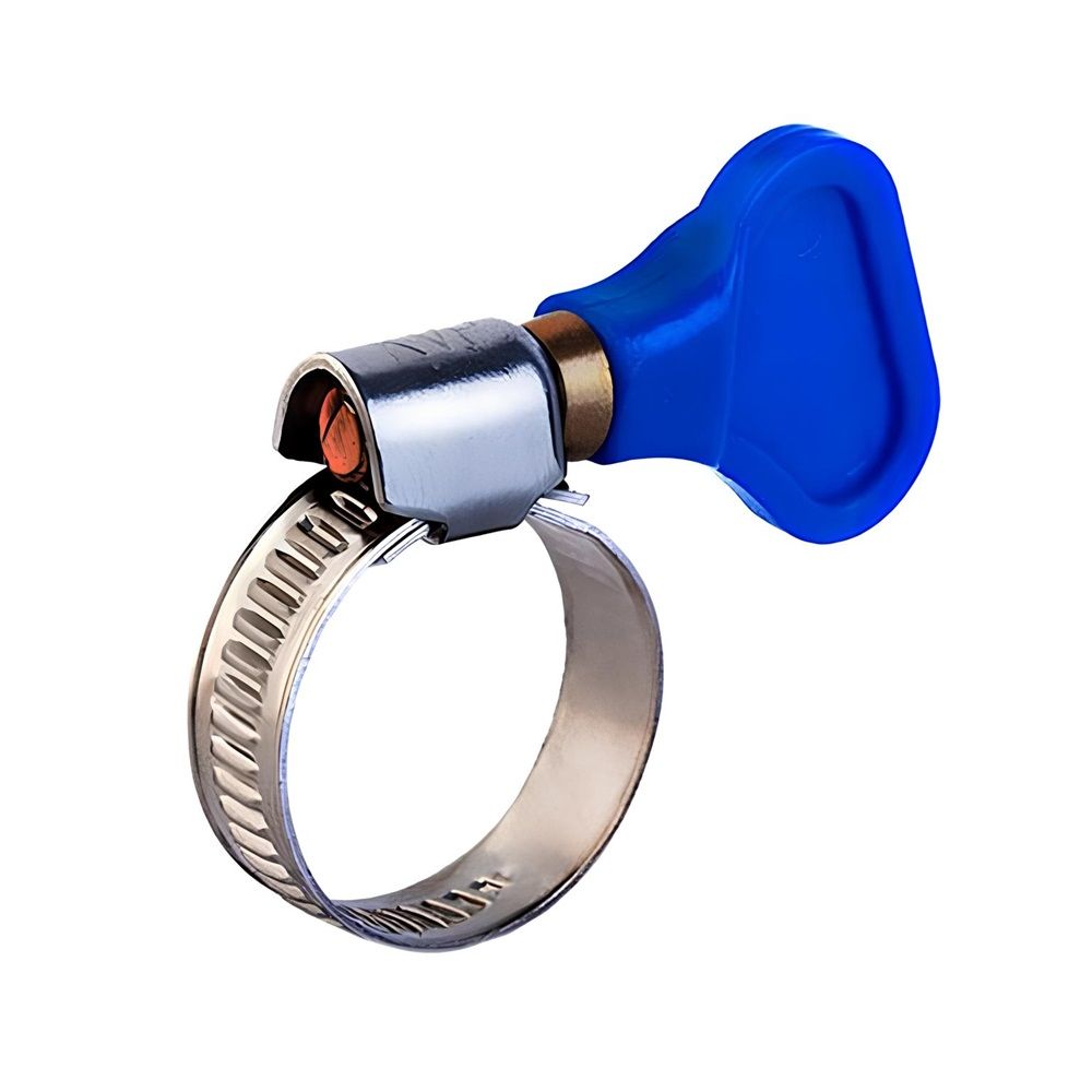 Хомут червячный бабочка 8-12 мм нержавеюшая сталь W2 2 шт