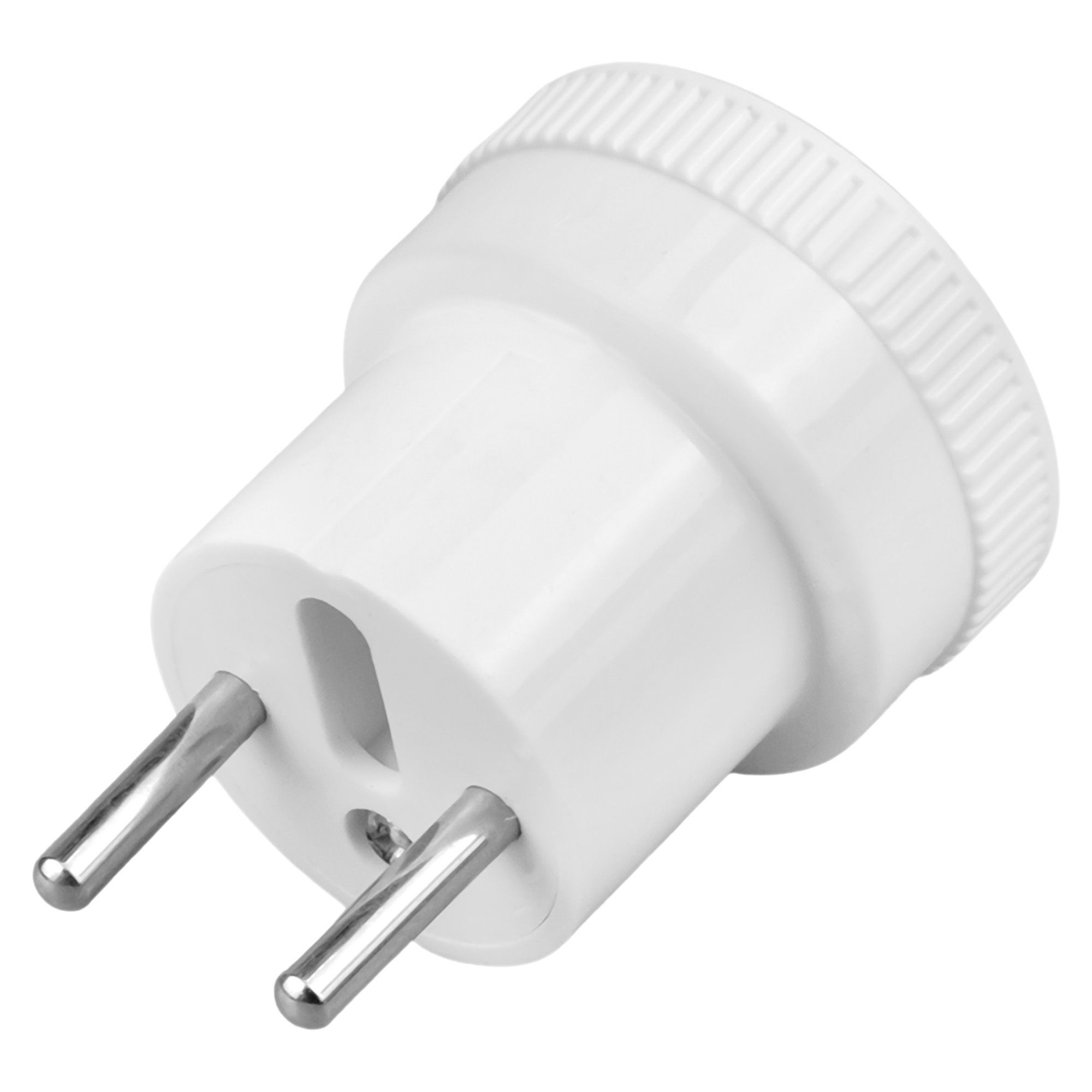 Переходник  сетевой  1 розетка 16А  мощность 3500Ватт, б/заземл.S-ES1-16R Uniel,