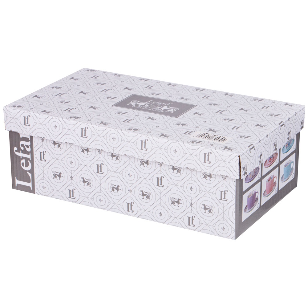 Набор чайный Lefard Blossom на 2 персоны 4 предмета 250 мл фарфор