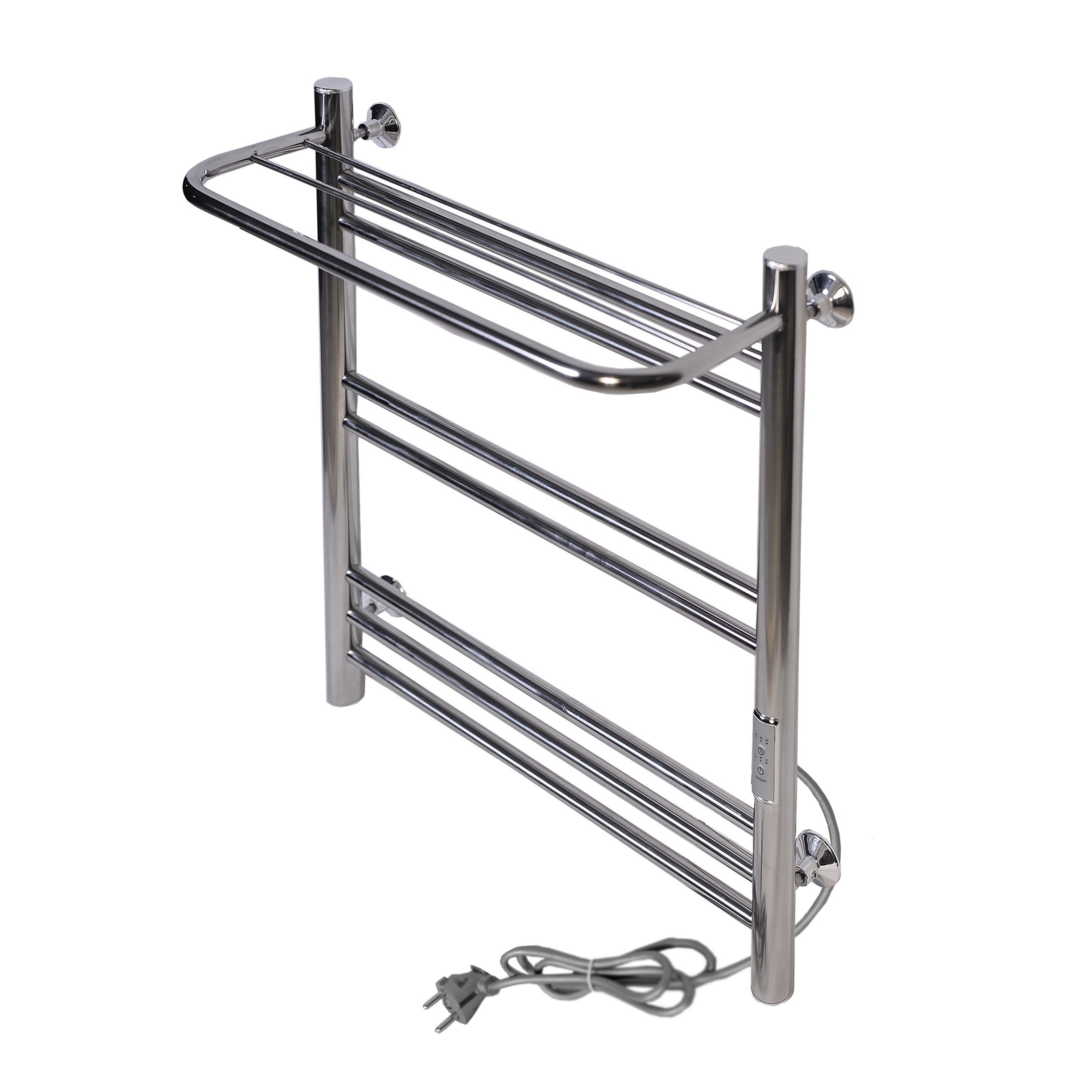 Полотенцесушитель электрический с полкой Богема ПСК-14-05д 50х60 см диммер