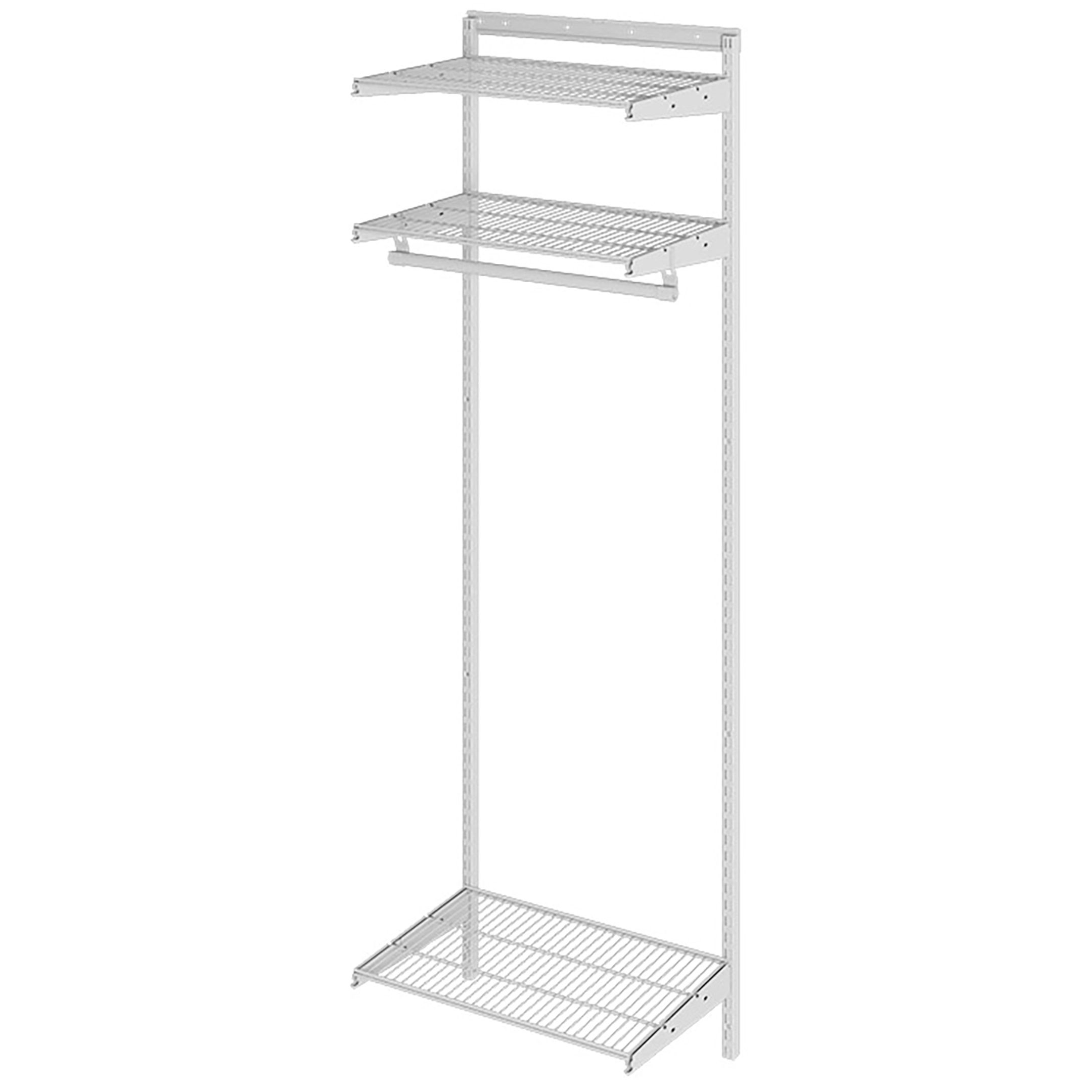 Гардеробная система Практик Home Basic G60 650х2050х450 мм белая