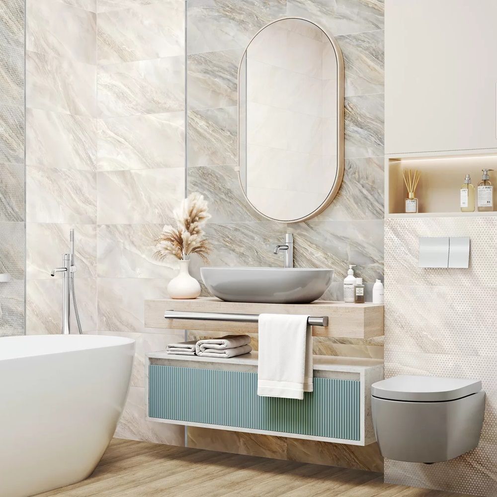Плитка настенная New Trend Sunrock Dark WT36SNK15 30х60 см бежевая 1,8 м2