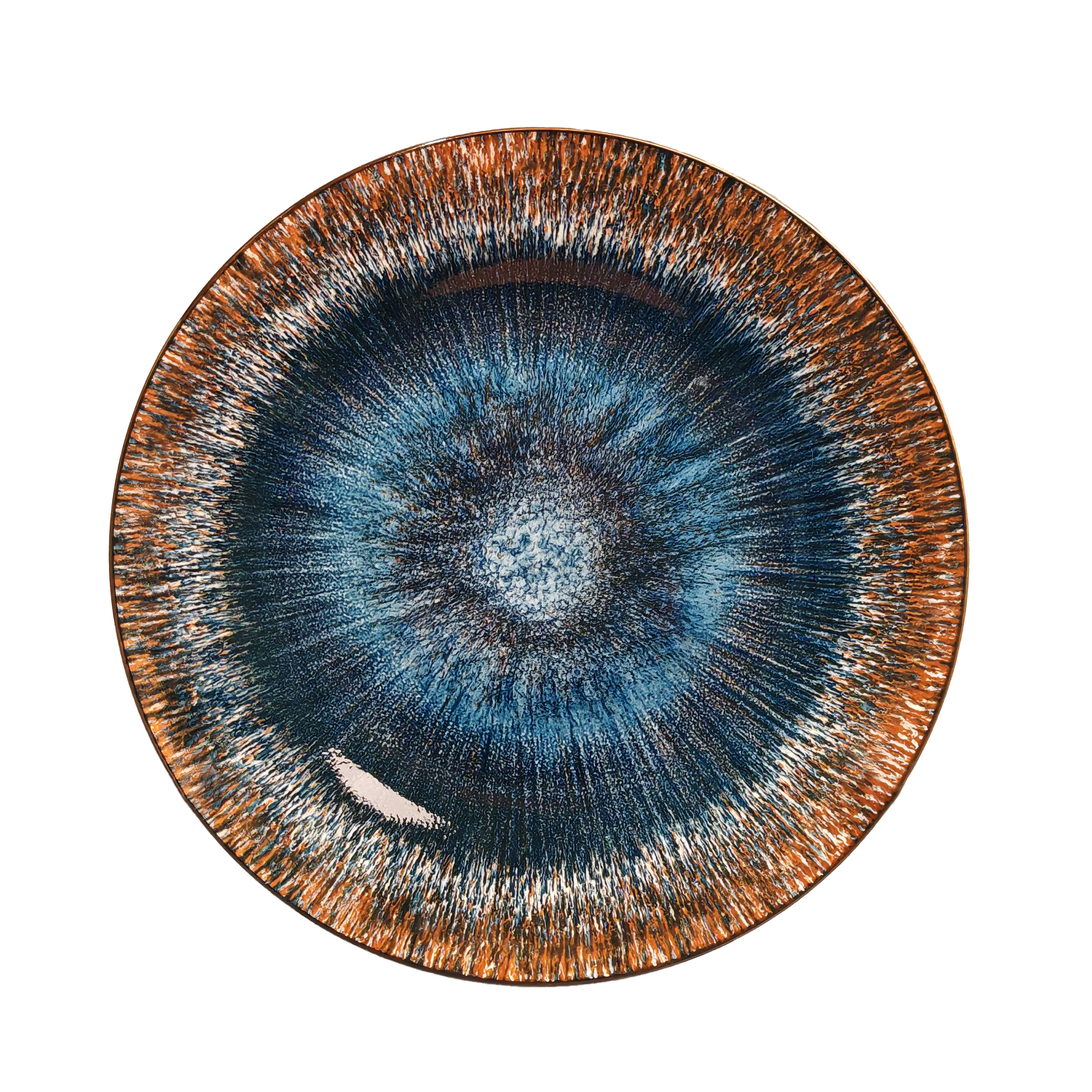 Тарелка плоская 27 см керамика 2025-1655