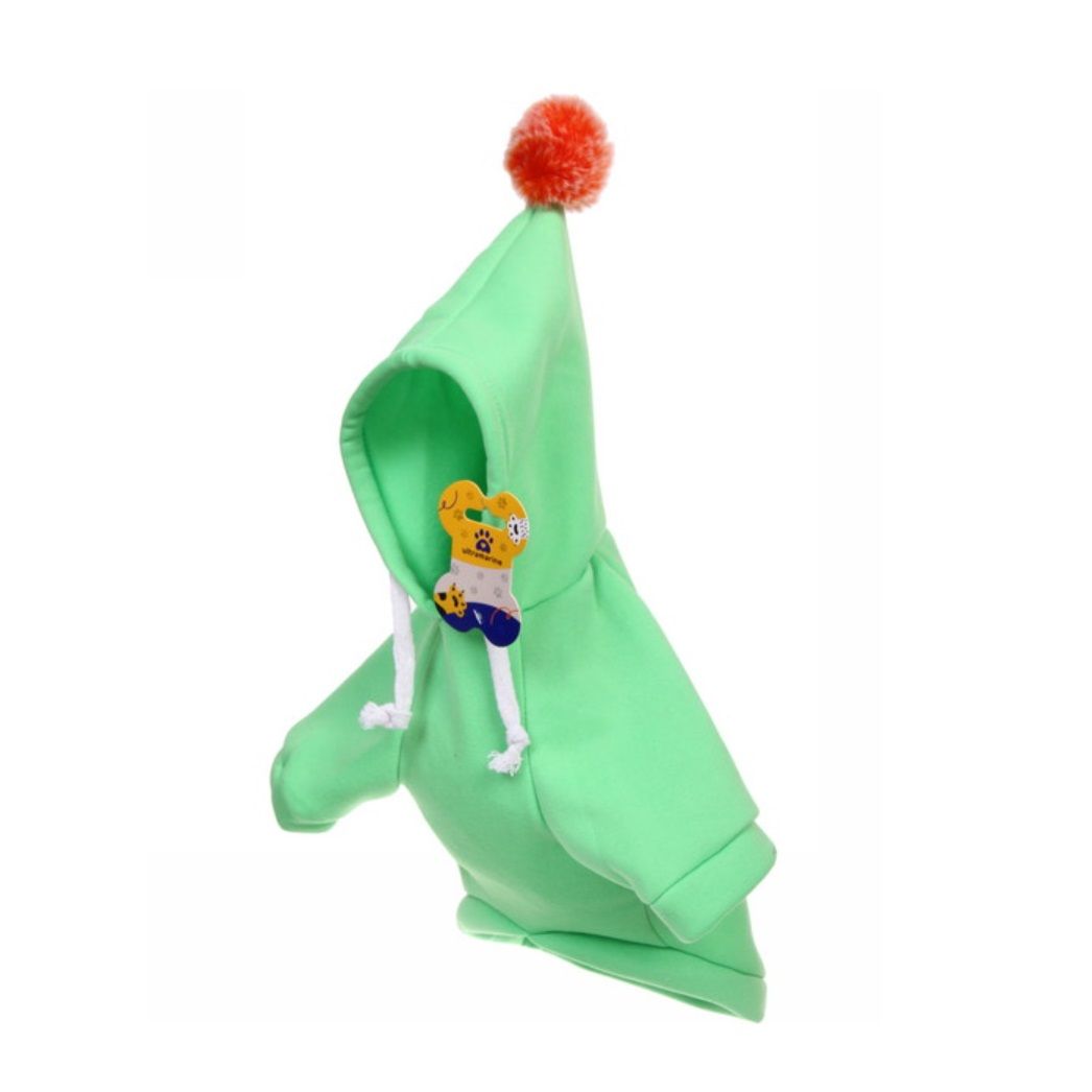 Кофта-толстовка с капюшоном для собак мелких пород Модный бро Бон бон мятная р М Ultramarine