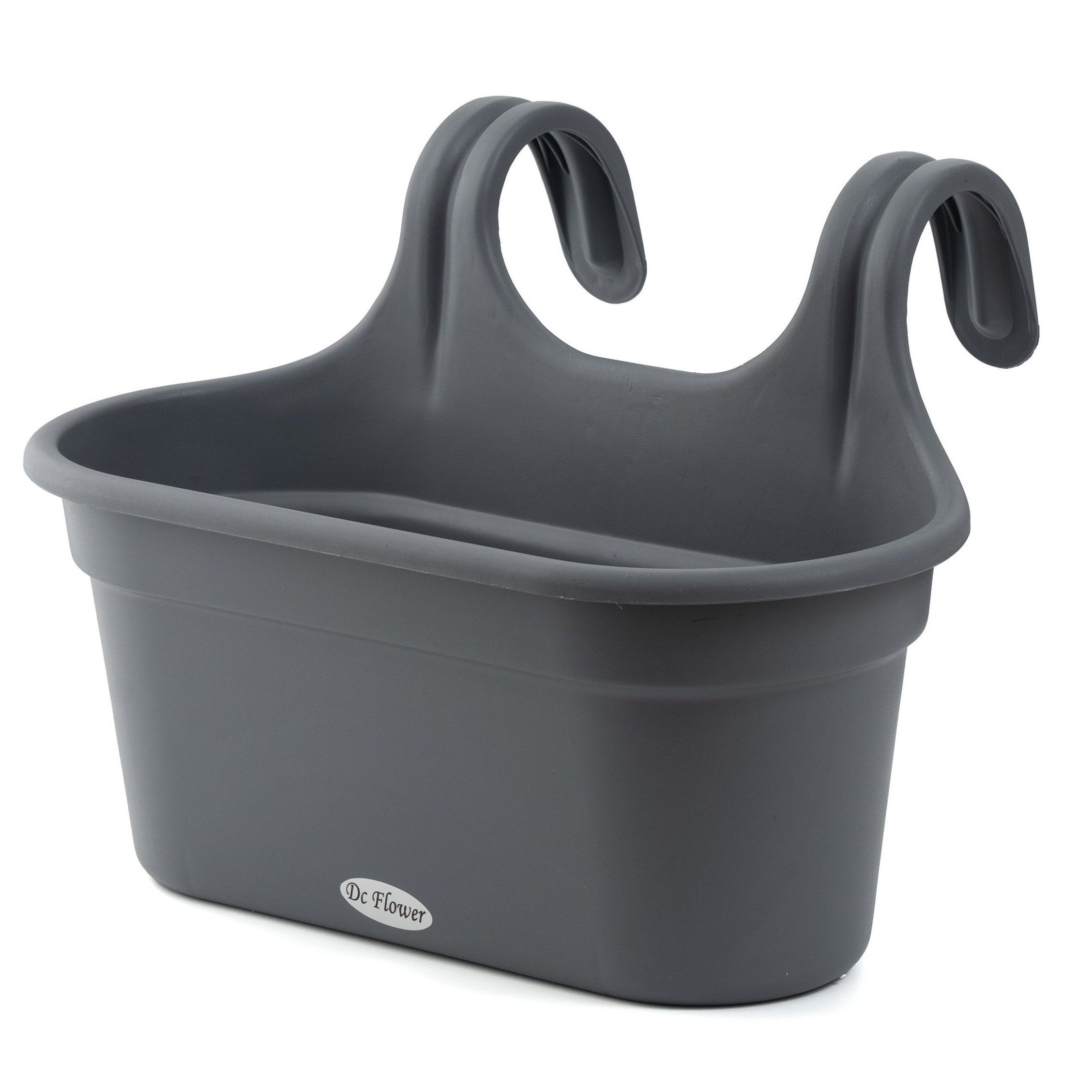 Кашпо подвесное графитовое 5 л AVSP8048-2