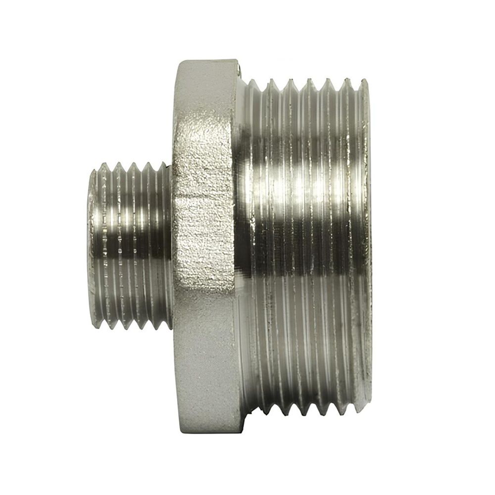 Ниппель переходной латунь 1/2"х1 1/4" НР/НР