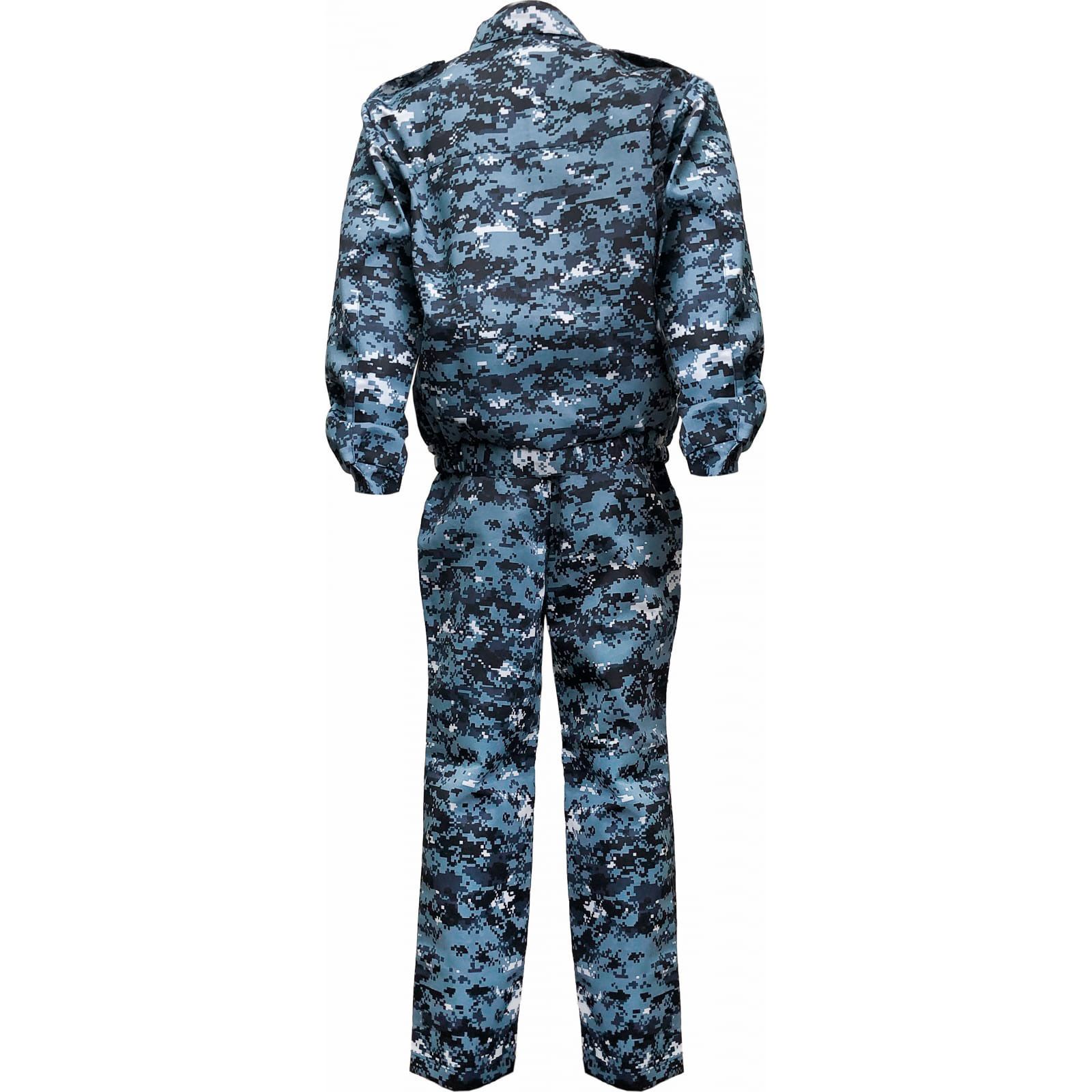 Костюм Охранник куртка, брюки КМФ цифра серый р.88-92/170-176