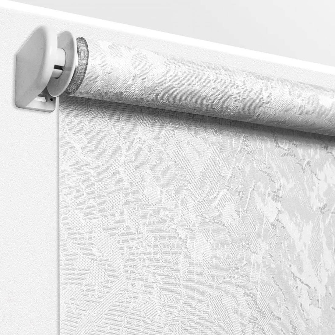 Штора рулонная Фрост 85х175 см cм белая