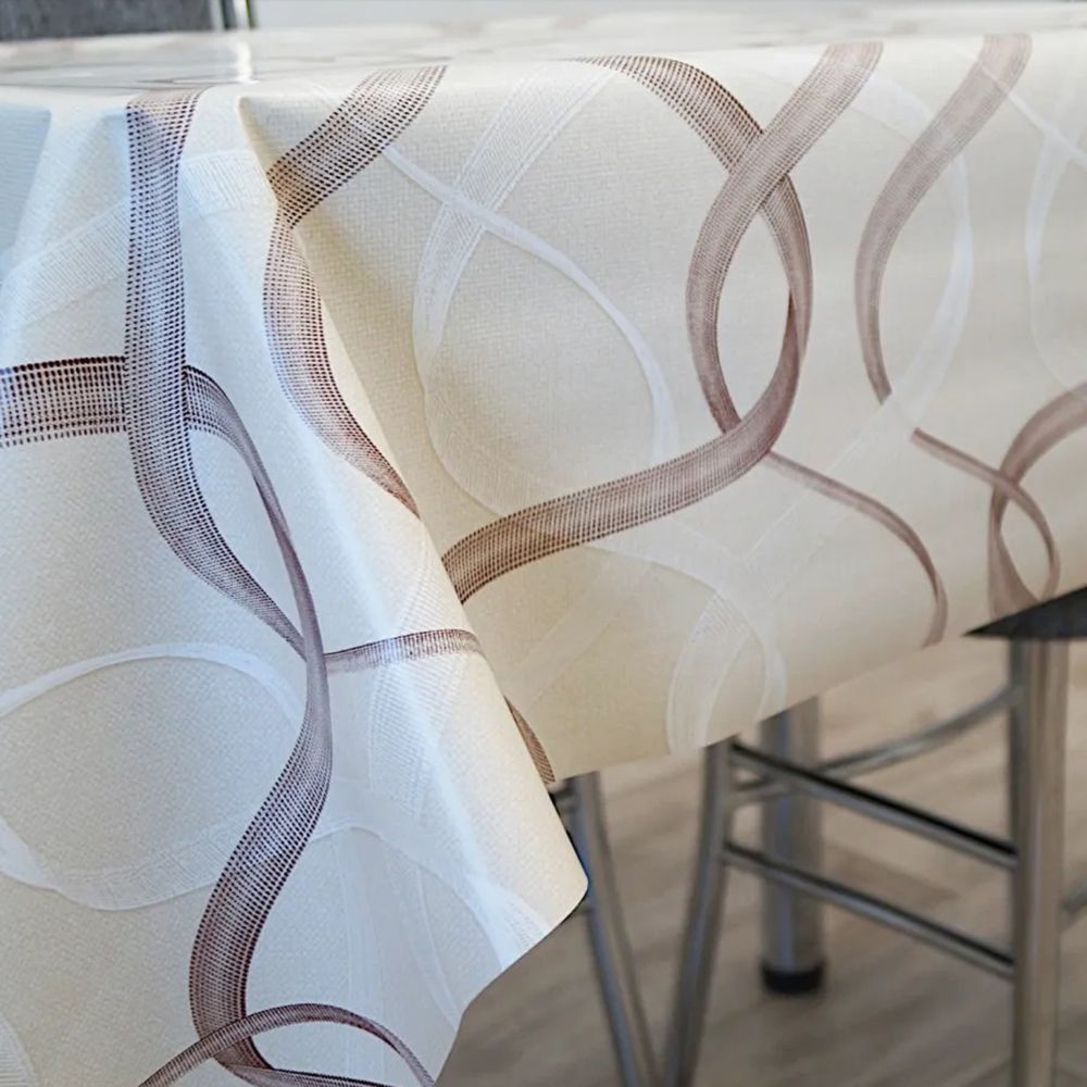 Клеенка ПВХ на тканевой основе Dekorelle Glance 655 1,4 м