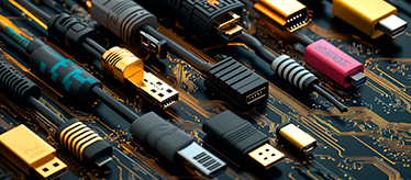 Компьютерные шнуры и кабели