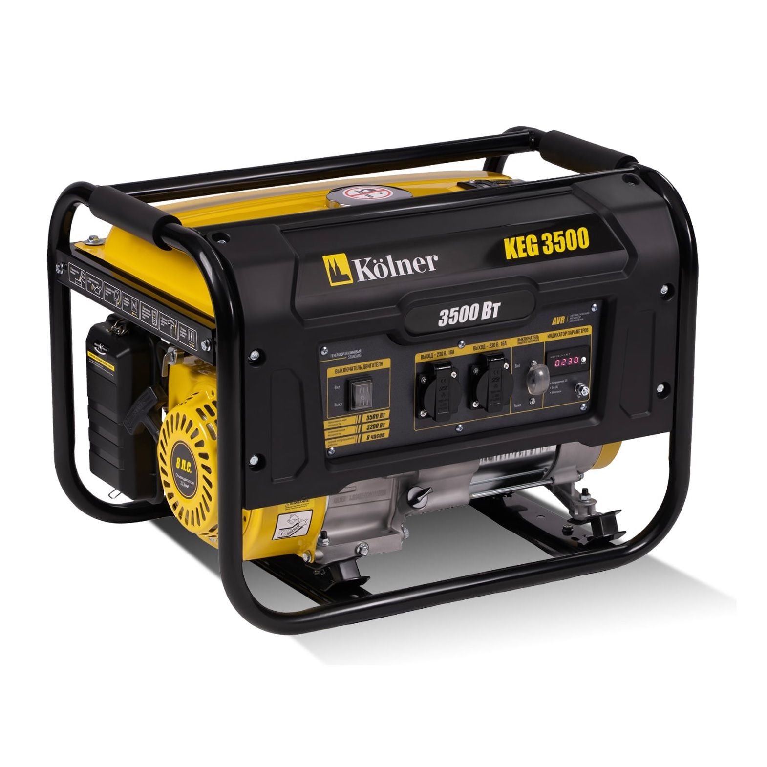 Генератор бензиновый Kolner KEG 3500 3,5кВт