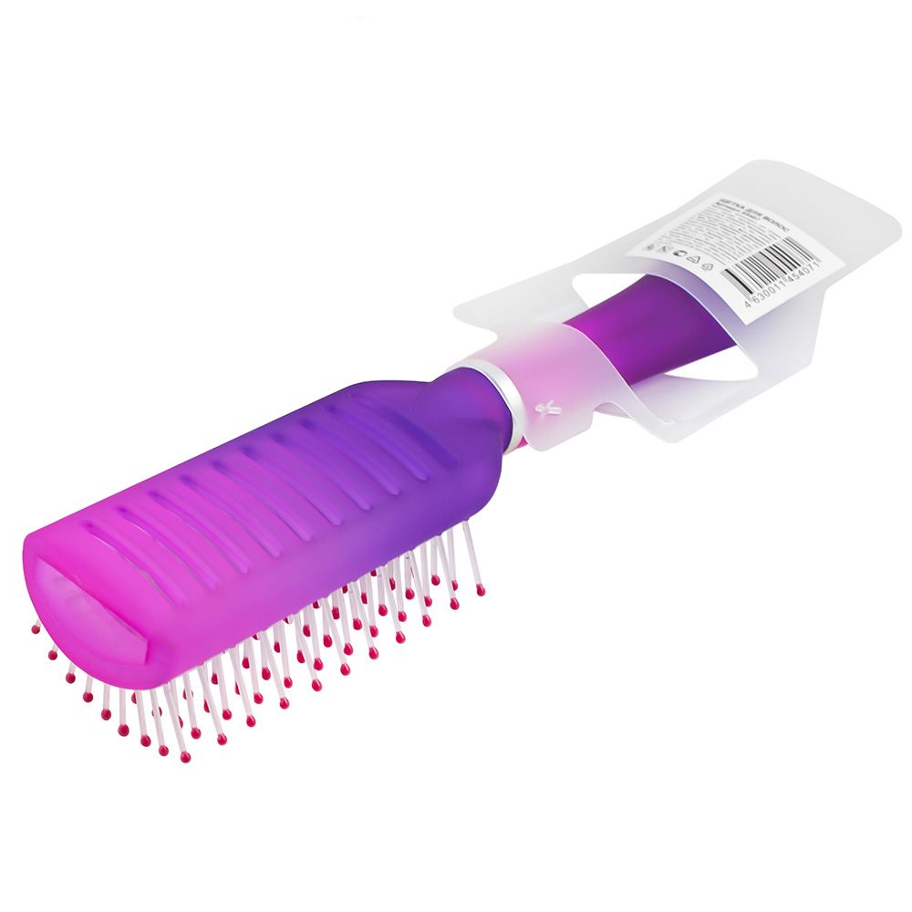 Щетка для волос Неон для укладки с прорезями