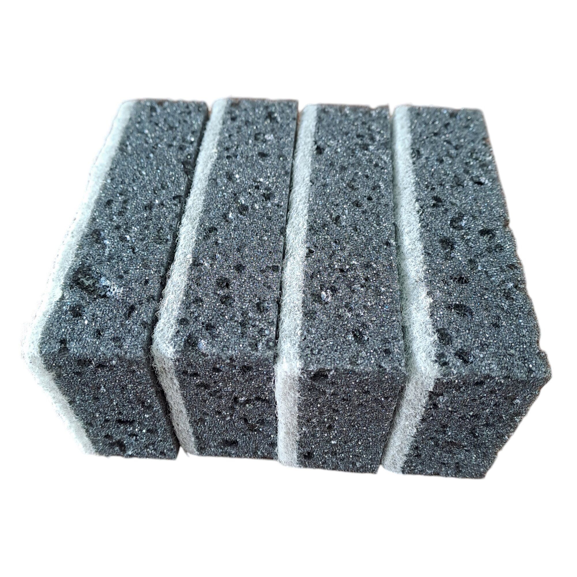 Губки для посуды 10,7х6х3 см 4 шт 27482