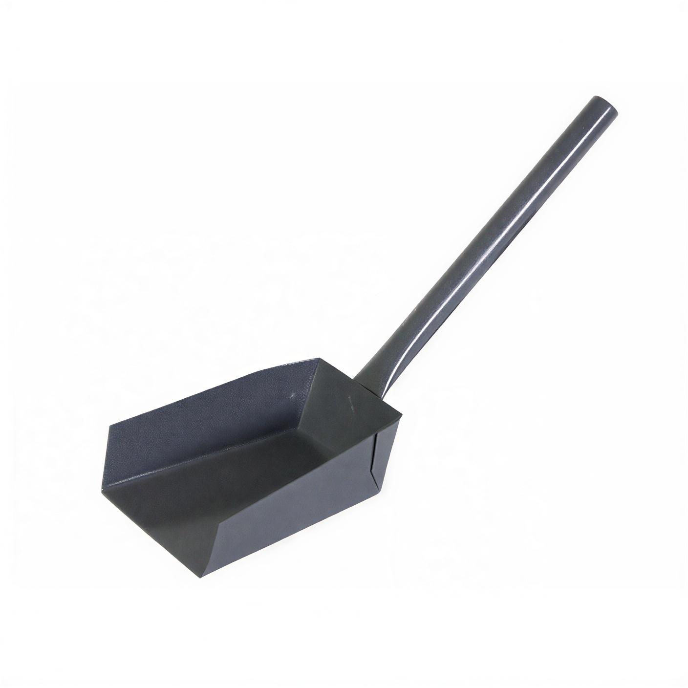 Совок хозяйственный металлический с короткой ручкой