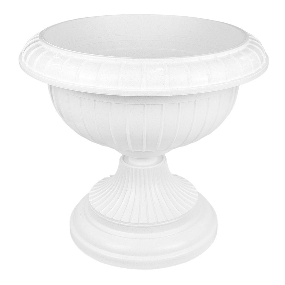 Вазон на ножке мрамор 39,5 см