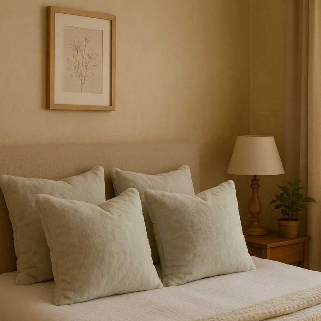 Подушка декоративная DJC0143 45х45 см светло-серый