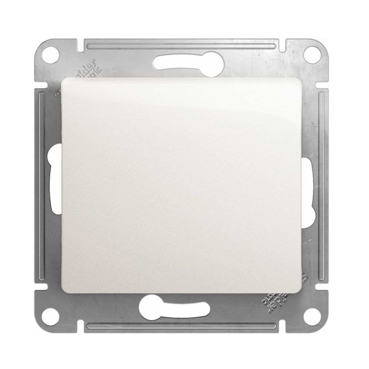 Механизм переключателя проходного 1-кл. СП Glossa 10А IP20 10AX перламутр