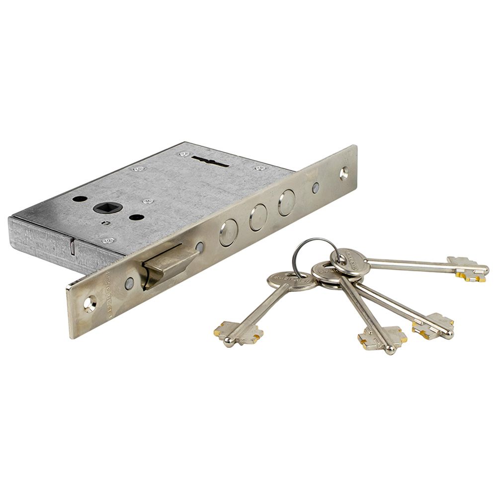 Замок врезной 3В 1011 (4 кл. ЗК.101) с защелкой ГАРДИАН